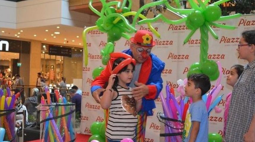 &Ccedil;ocuklar Sosis Balon Şov İle Eğlenirken &Ouml;ğrendiler
