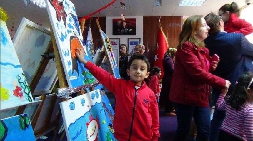 Anaokulunda &ldquo;su Altında Yaşam Sergisi&rdquo;