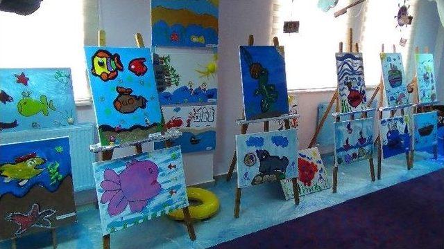 Anaokulunda &ldquo;su Altında Yaşam Sergisi&rdquo; 1