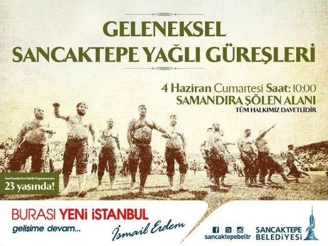 Geleneksel Sancaktepe Yağlı Güreşleri Başlıyor