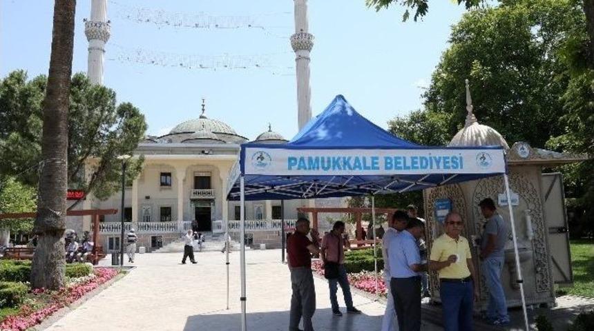Pamukkale ‘ikram Çeşmesi’nden Meşrubat Akacak