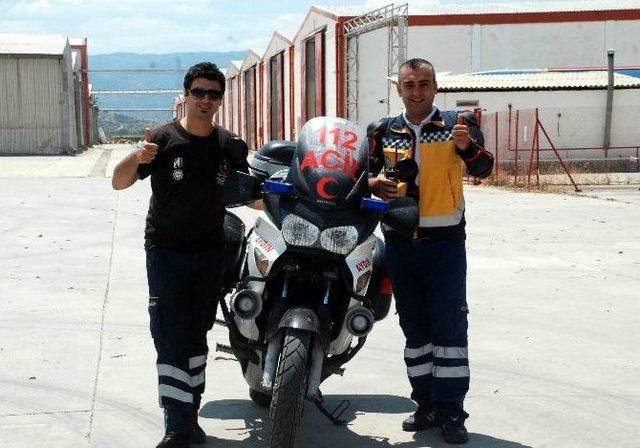 Motorize Ambulans Uygulaması Aydın&rsquo;da Başladı 1