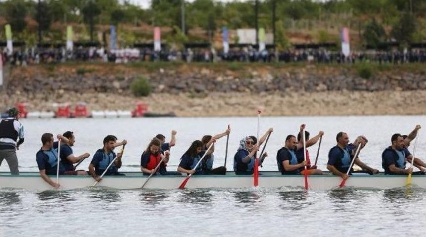 Denizi Olmayan Gaziantep, Dragon Kano Yarışlarına Ev Sahipliği Yaptı