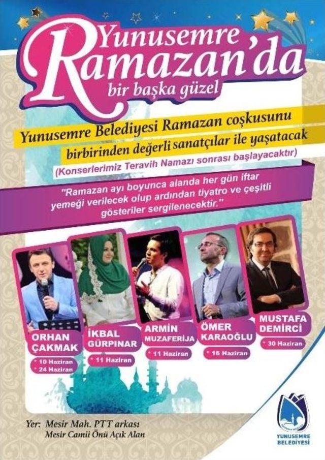 Yunusemre&rsquo;de Her G&uuml;n Bin 500 Kişiye İftar Verilecek 2