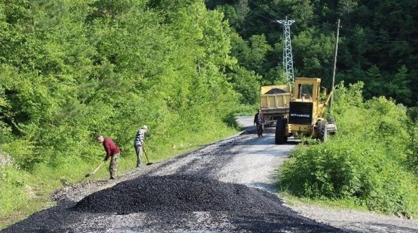 İnebolu K&ouml;ylerinde Asfalt &Ccedil;alışmaları Start Aldı