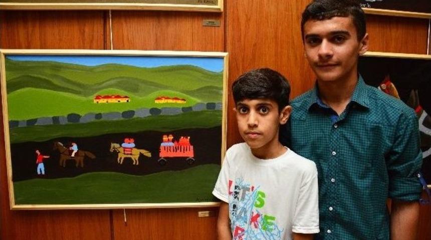 &ldquo;d&ouml;rt Nala Renkler&rdquo; Resim Sergisi A&ccedil;ıldı