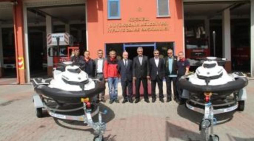 İtfaiyeye 2 Adet Deniz Aracı Alındı