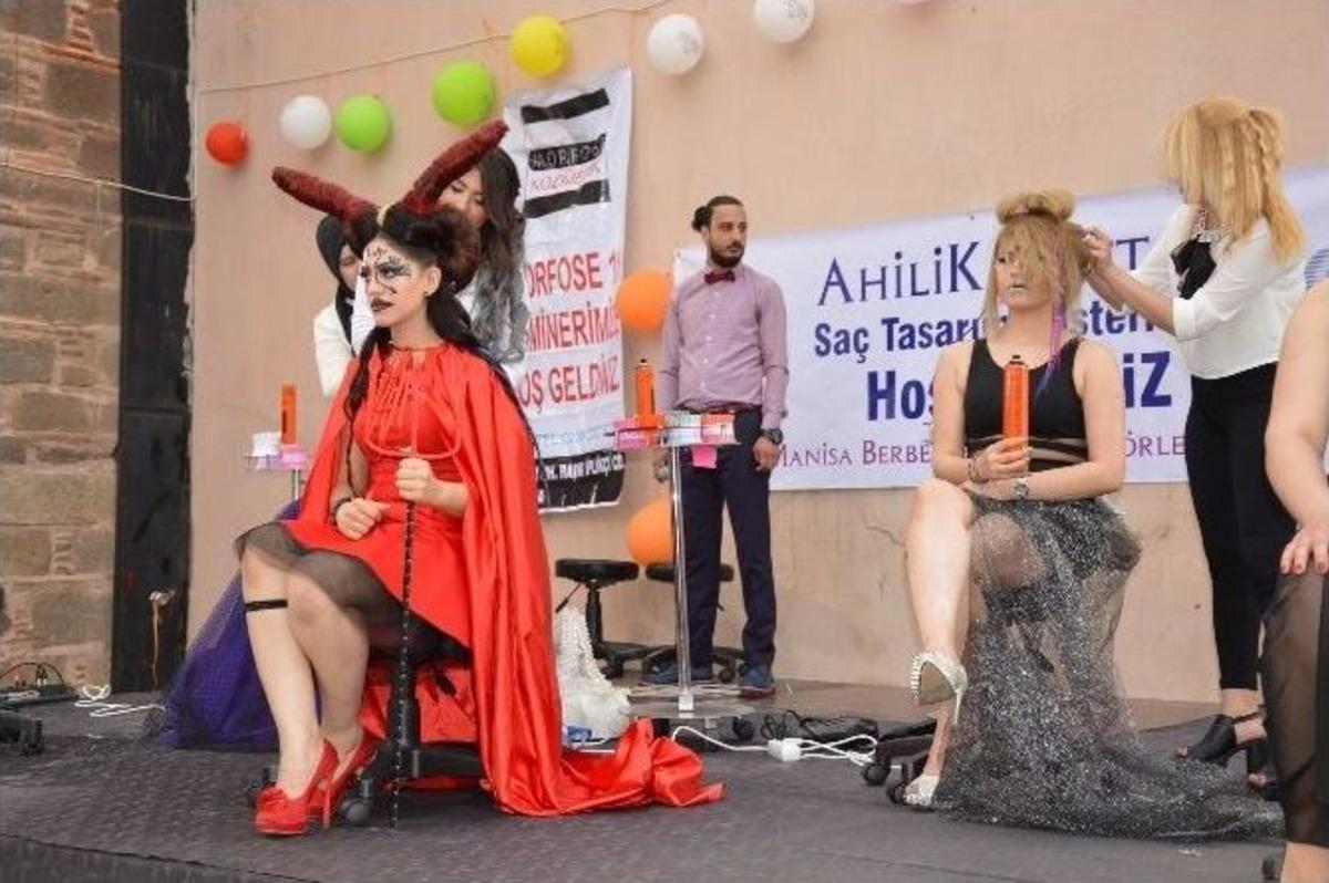 Ahilik Haftasına Sa&ccedil; Tasarım Şovuyla Damga Vurdular