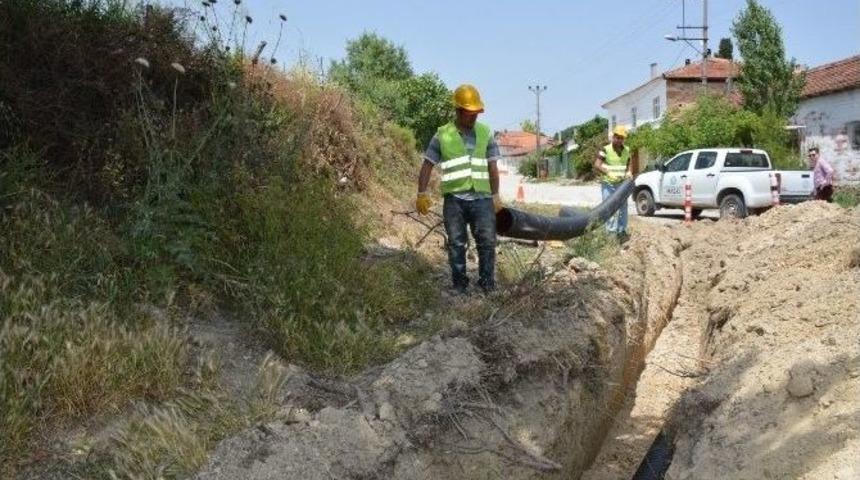Kırkağa&ccedil;&rsquo;ın Alt Yapısı Yenileniyor