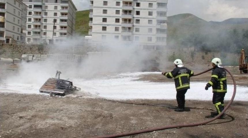 Bitlis Belediyesi&rsquo;nden &Ouml;ğretmenlere Yangın Eğitimi