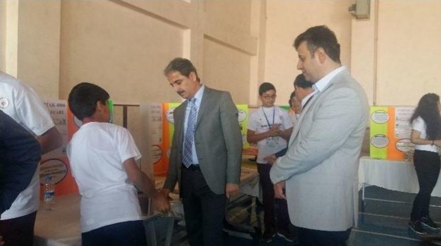 Boz&uuml;y&uuml;k Yavuz Sultan Selim Ortaokulu&rsquo;nda T&uuml;bitak Bilim Fuarı A&ccedil;ıldı