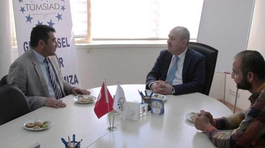 Şahinbey Kaymakamı Yılmaz&rsquo;dan T&uuml;msiad&rsquo;a Ziyaret