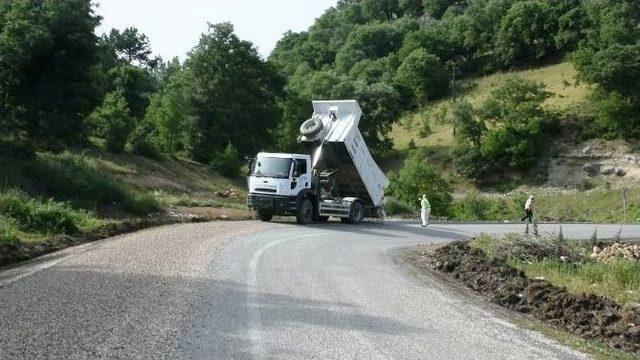 İkinci Kat Asfalt İçin Start Verildi