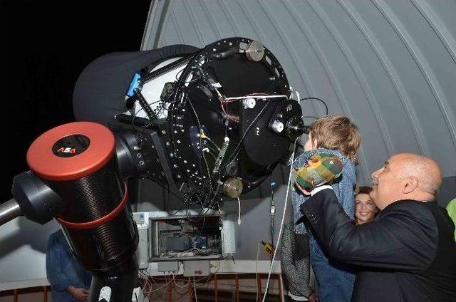 Adıyaman &Uuml;niversitesinde Mars, J&uuml;piter Ve Sat&uuml;rn G&ouml;zlendi 1