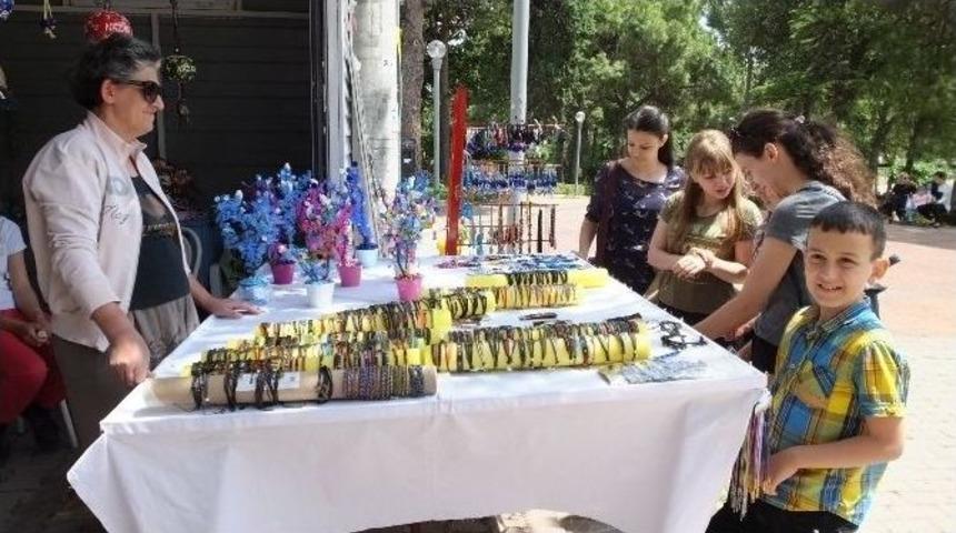 Burhaniye &Ouml;ren&rsquo;de Engelsiz Yaşam Standı