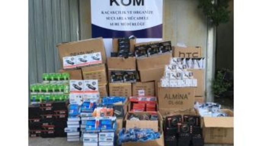 G&uuml;mr&uuml;k Ka&ccedil;ağı Mallara El Konuldu