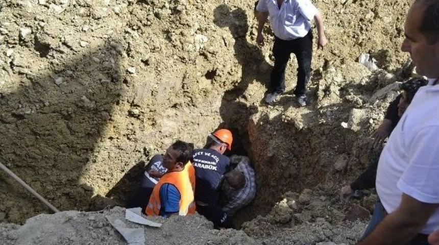 Toprak Altında Kalan İş&ccedil;iyi Afad Kurtardı