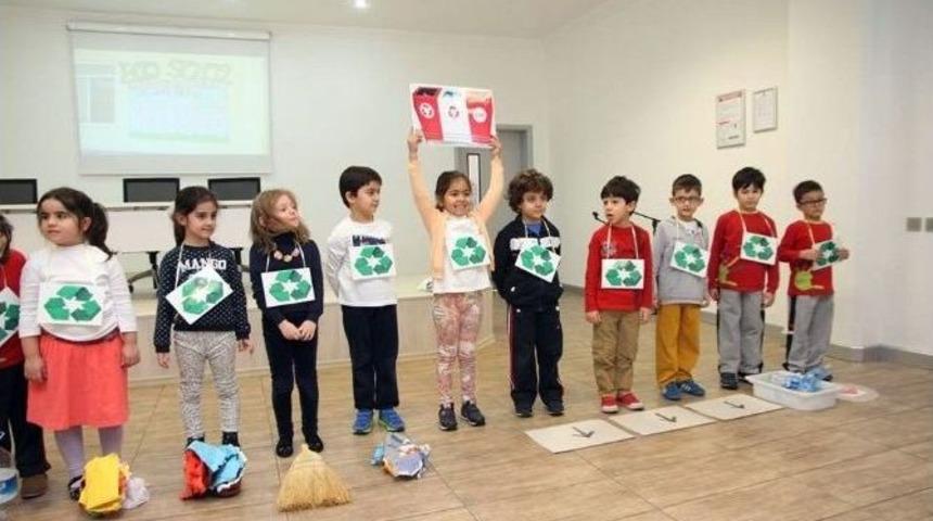 &Ouml;zel Sanko Okulları Anasınıfı Yeşil Bayrak&rdquo; İle &Ouml;d&uuml;llendirildi