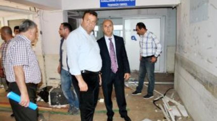 Eski Mudanya Devlet Hastanesi Onarılıyor