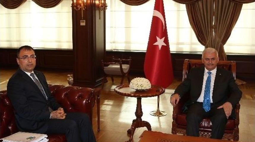 Başbakan Yıldırım, Toprak Ve Kocaoğlu&rsquo;nu Kabul Etti