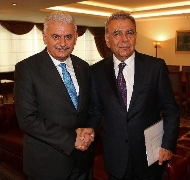 Başbakan Yıldırım, Toprak Ve Kocaoğlu’nu Kabul Etti