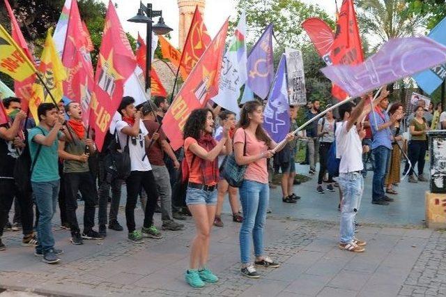 Antalya’da ’gezi’ Eyleminde Gerginlik