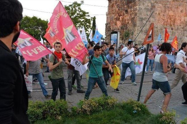 Antalya’da ’gezi’ Eyleminde Gerginlik