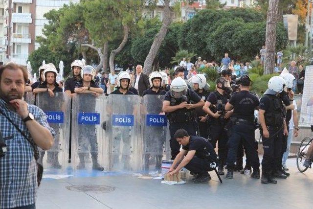 Antalya’da ’gezi’ Eyleminde Gerginlik