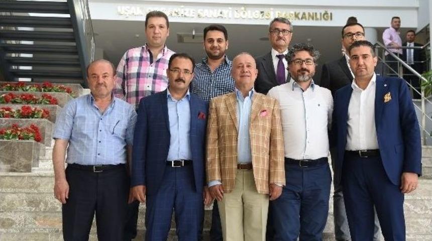 Başkan Cahan Uosb&rsquo;yi Ziyaret Etti
