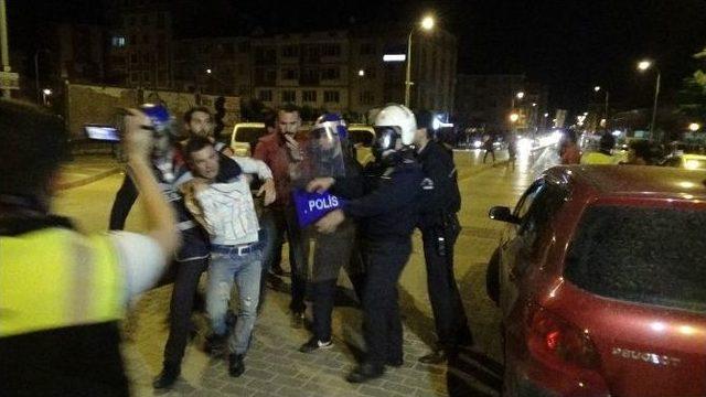 Kütahya’daki Gerginlikte 2 Polis Yaralandı
