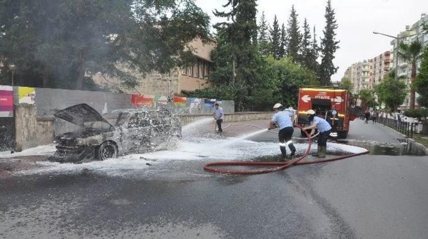 Yanan Ara&ccedil; Kullanılamaz Hale Geldi