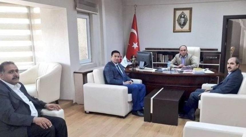 Başkan Soğanda&rsquo;dan &Ouml;zalp İl&ccedil;esine Ziyaret