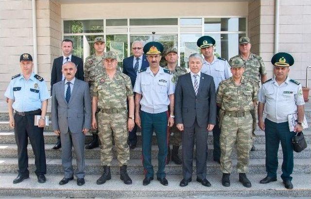 Azerbaycan Askeri Heyeti Kapıkule’ye Çalışma Ziyareti Gerçekleştirdi