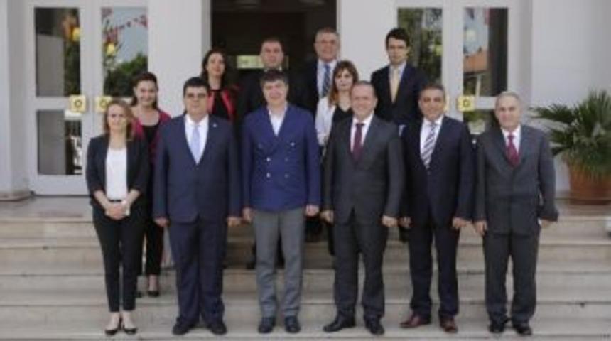 Kktc Bakanlarından Türel’e Ziyaret