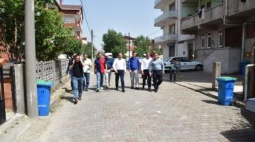 Başkan &Uuml;z&uuml;lmez&rsquo;den Mahalle Turu