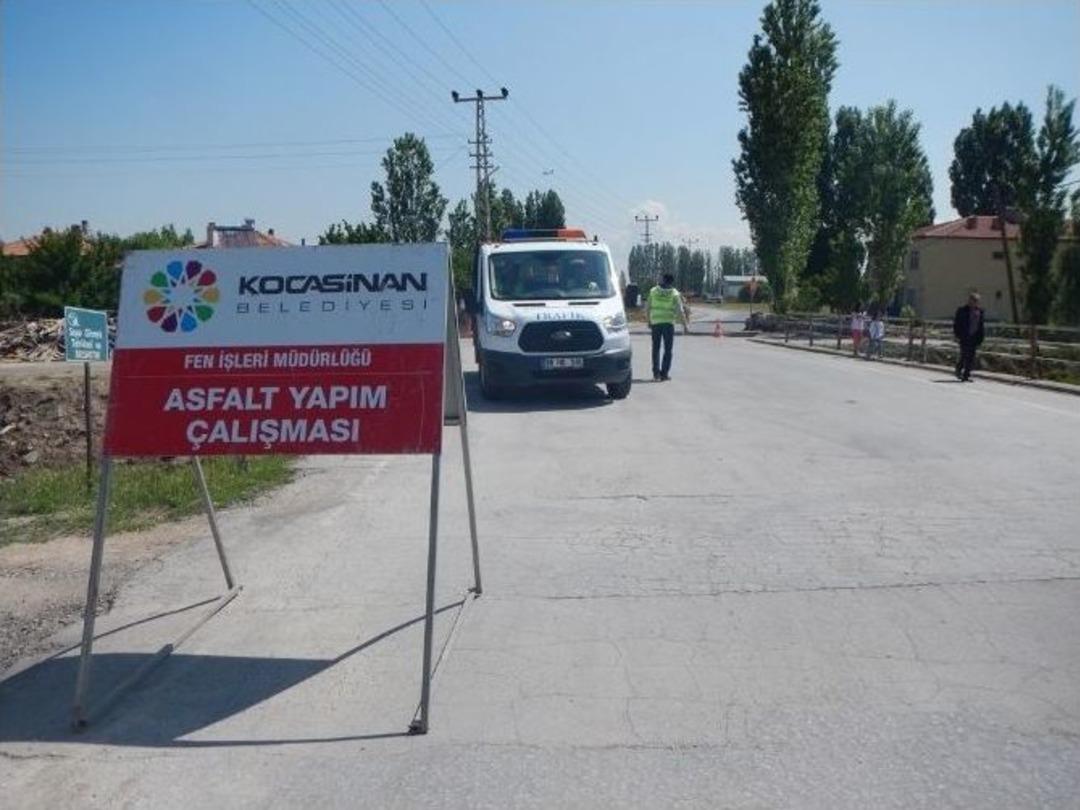 Kocasinan&rsquo;da Yol Ve Peyzaj &Ccedil;alışmasına Hız Verildi