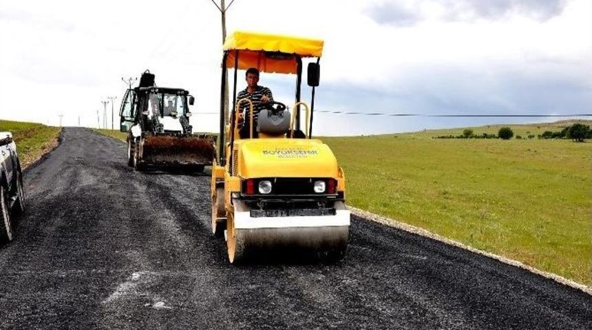 B&uuml;y&uuml;kşehir Arapgir&rsquo;de Yol Yapım &Ccedil;alışmaları Devam Ediyor