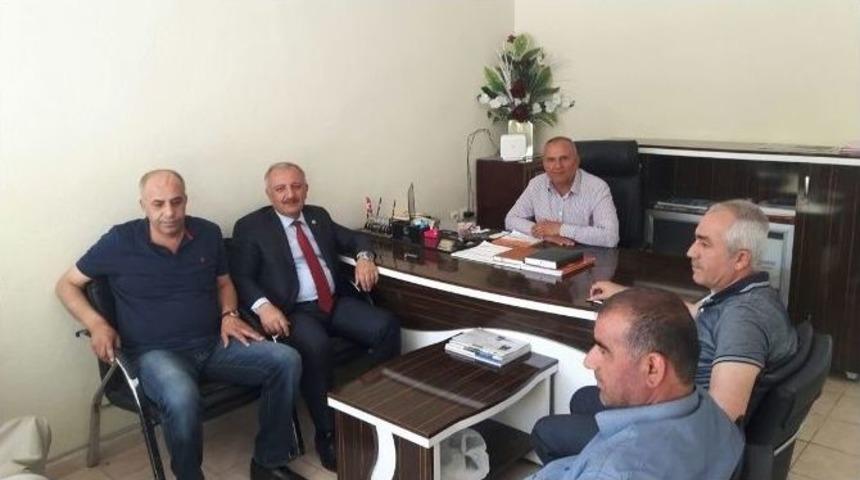 Ziraat Odası&rsquo;ndan Buğday Pazarı Ve Toprak Mahsulleri Ofisi&rsquo;ne Ziyaret