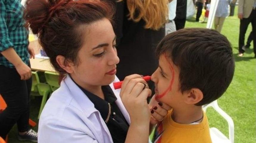 &Uuml;rg&uuml;p&rsquo;te &Ouml;ğrenciler &Ccedil;ocuk Şenliğinde Eğlendi