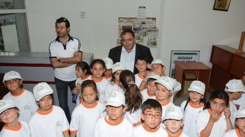 Minik &Ouml;ğrencilerden Ziraat Odası&rsquo;na Ziyaret