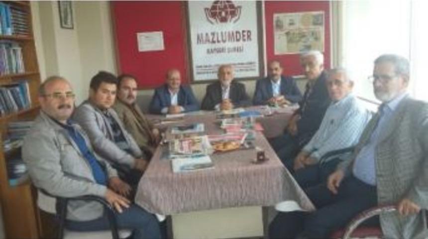 Şanlıurfa Stk Platformundan Mazlumder&rsquo;e Ziyaret