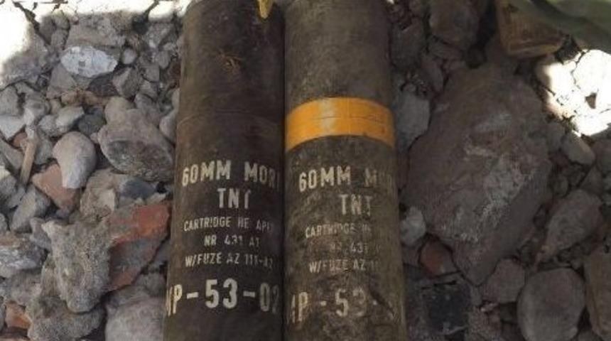 Şırnak&rsquo;ta Abd Yapımı Havan Topu Mermileri Bulundu