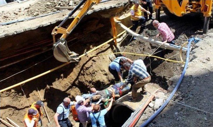 Tekirdağ’da Göçük: 1 İşçi Ağır Yaralı G5