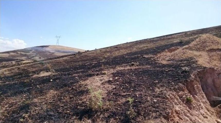 Trafodan Sı&ccedil;rayan Kıvılcımlar Yangın &Ccedil;ıkardı