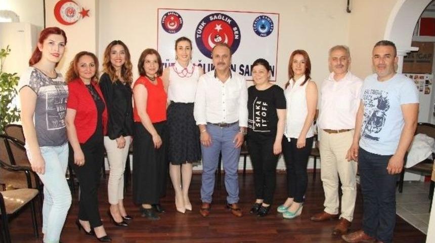 T&uuml;rk Sağlık-sen Kadın Kollarında Yeni Y&ouml;netim G&ouml;reve Başladı