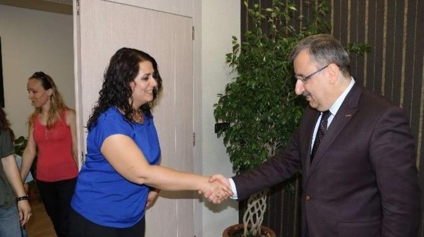 L&ouml;sev&rsquo;den Genel Sekreter Halil Memiş&rsquo;e Ziyaret