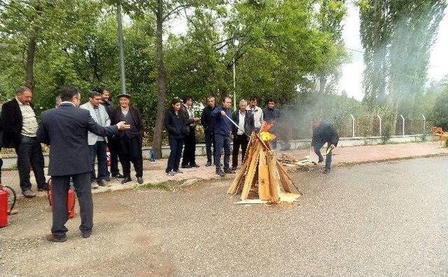 Hastane Çalışanlarına Eğitim Verildi