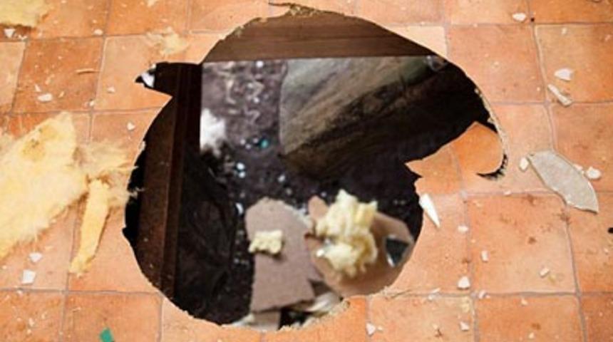 G&ouml;kten &ouml;yle bir şey d&uuml;şt&uuml; ki...