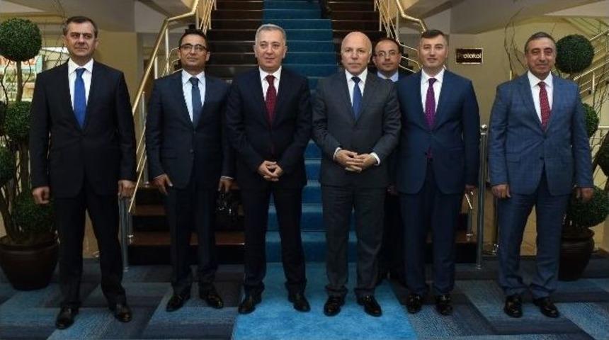 Hsyk 3. Daire Başkanı Yandırmaz Başkan Sekmen&rsquo;i Ziyaret Etti