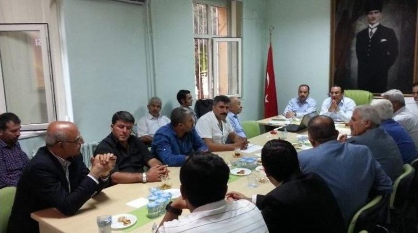Kahta İl&ccedil;esinde Osb Toplantısı Yapıldı